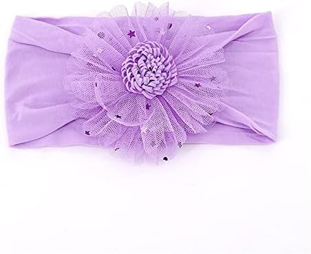 Stretch Tulle Hairband for Baby Boys Girls Playful and Stylish Flower Headwear