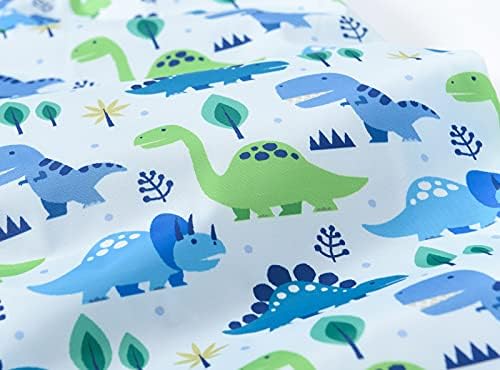 Cartoon Dinosaur Print Rain Pants