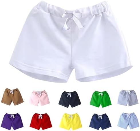 Summer School Uniform Shorts Khaki Elastic Waist Dress