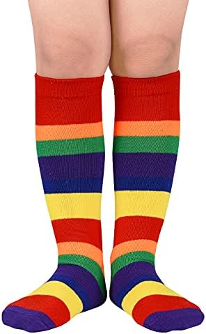 American Trends Kids Knee High Striped Sports Socks