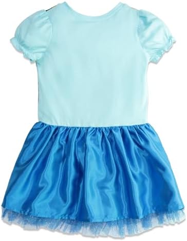 Disney Frozen Anna Elsa Fur Dress for Kids