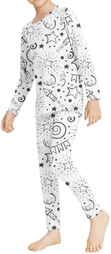 Qfajcp DIY Hand Painted Pajama Set Cute Funny Floral Print Pullover Robe