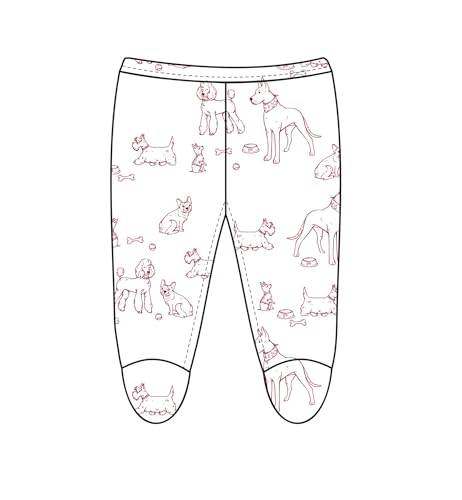 Marcela Cute Dog Bodysuit Pant Set