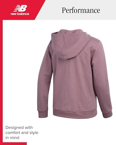 New Balance Girls Performance Fleece Zip-Up Sweatshirt