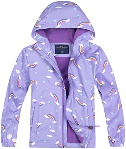 Jingle Bongala Waterproof Rain Jacket - Kids Light Durable Raincoat