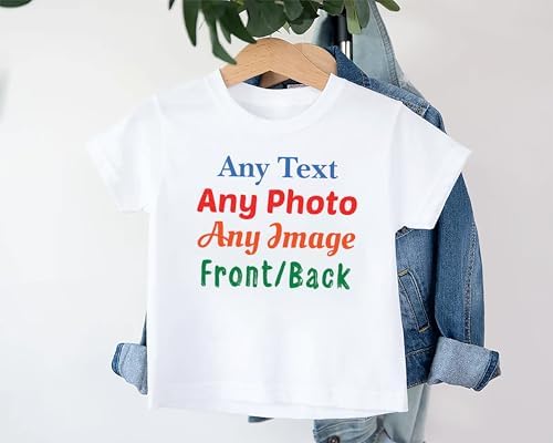 Voila Print Personalized Baby Bodysuit with Custom Text and Photo