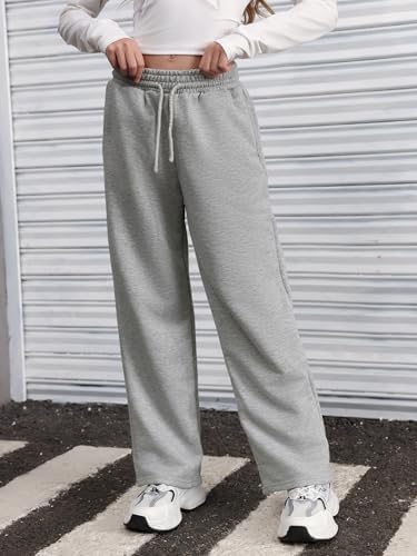 SOLY HUX Straight Wide Leg Sweatpants