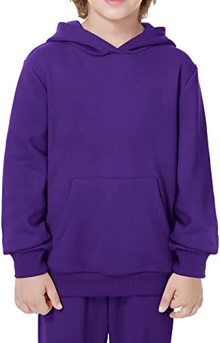 Kid Nation Soft Brushed Fleece Hoodie for Kids 4-12 Years 1