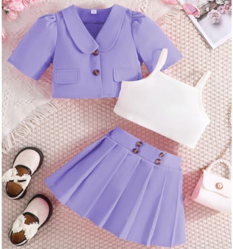 Cute Summer Skirt Set for Kids toddlers