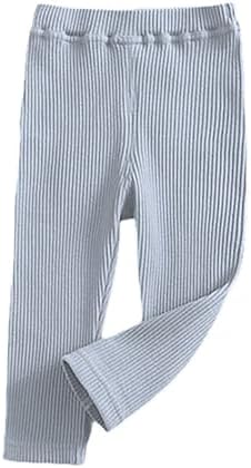 HDLEXstrained Slim Fit Rib Knit Pants for Kids