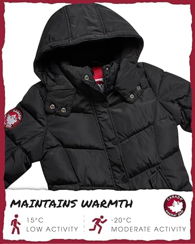 Warm Snug Girls Winter Parka - Canada Weather Gear