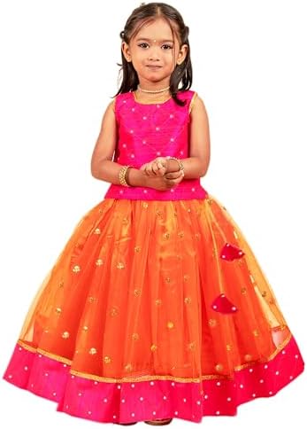 Stanwells Kids Perfectly Crafted Lehenga Choli Set for Kids Bridal Special Occasions
