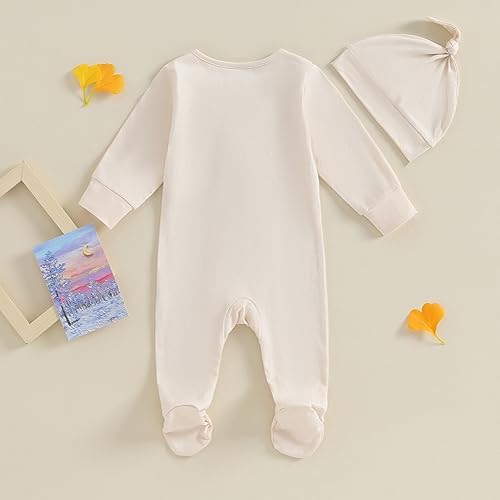 KMBANGI Newborn Romper Durable Cozy for Boys Girls