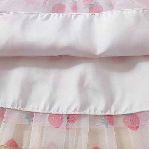 Girls Ruffle Tutu Dress for Toddler Princess Party
