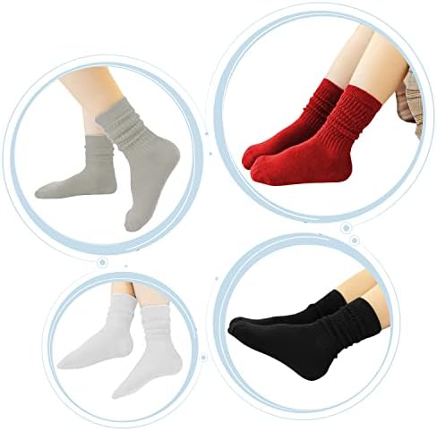 Doovid Toddler Slouch Socks Stretchy and Soft Cotton Perfect for Kids