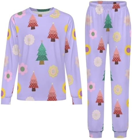 Santa Deer PC Thermal Underwear Set for Boys and Girls