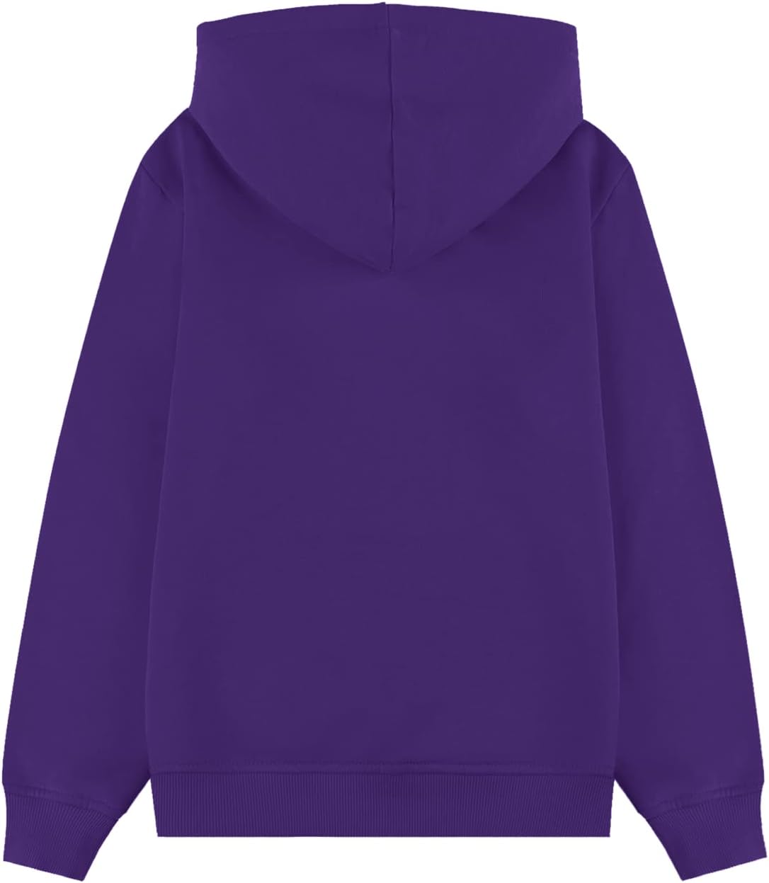 Kid Nation Soft Brushed Fleece Hoodie for Kids 4-12 Years 1