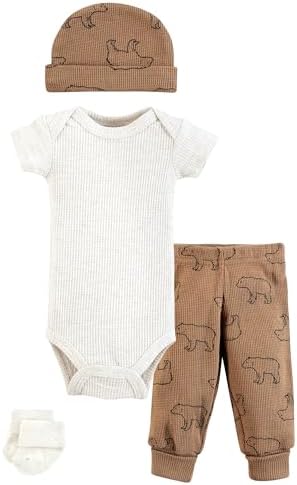 Hudson Baby Unisex Thermal Preemie Layette Set