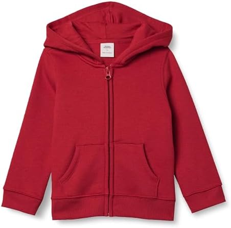 Amazon Essentials Girls Fleece Zip-Up Hoodie