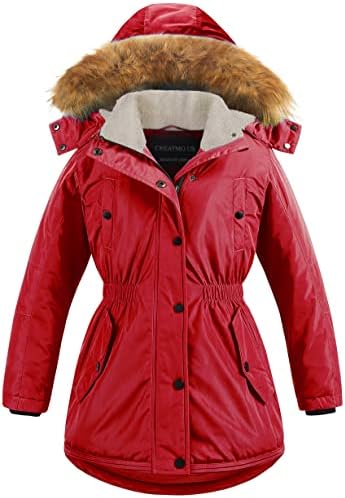 Warm Parka for Girls - winter accessories