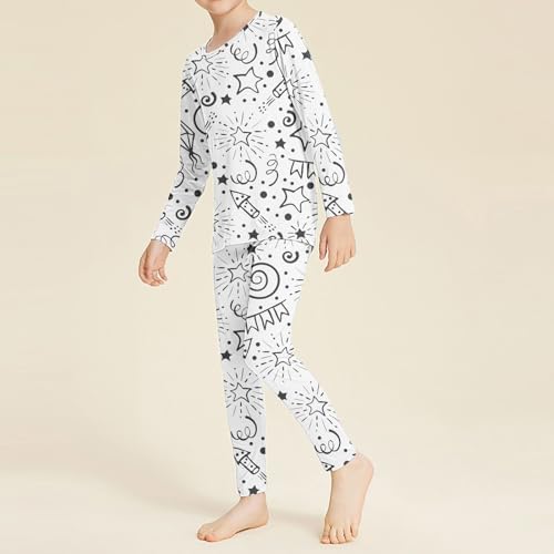 Qfajcp DIY Hand Painted Pajama Set Cute Funny Floral Print Pullover Robe