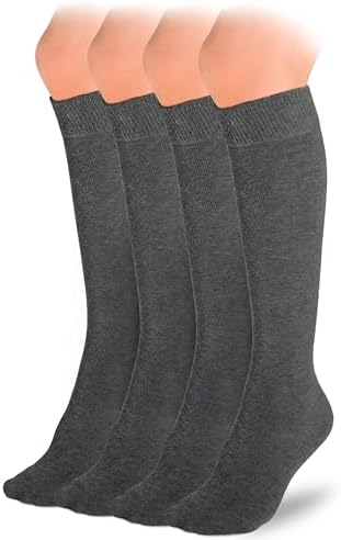 Premium Cotton Knee High Socks for Kids