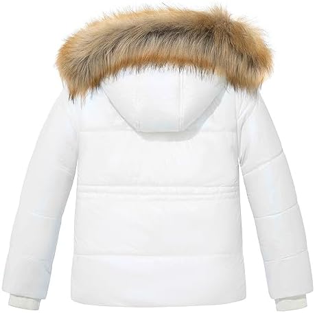 Garemcy Girls Metallic Winter Coat Insulated