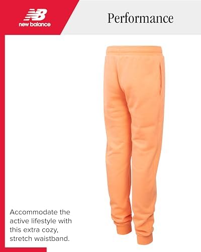 New Balance Girls Fleece Sweatpants - Soft Comfort Style