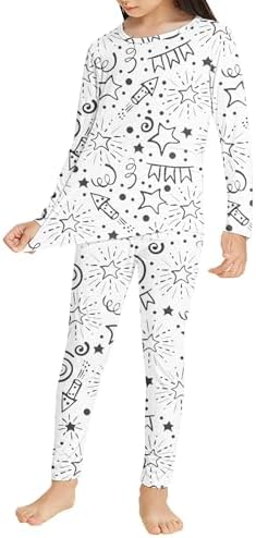 Qfajcp DIY Hand Painted Pajama Set Cute Funny Floral Print Pullover Robe