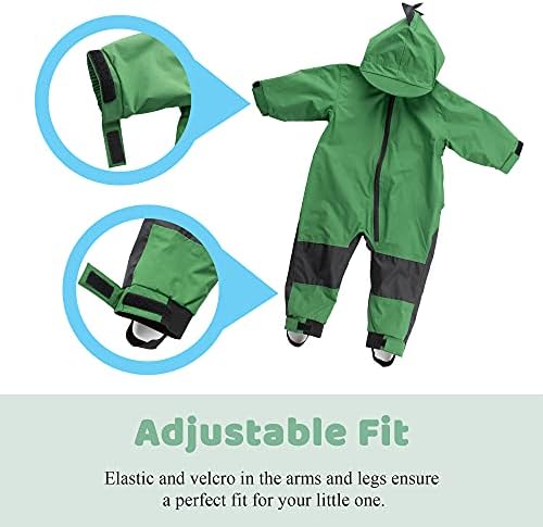 Cuddle Club Kids Toddler Muddy Buddy Rain Suit