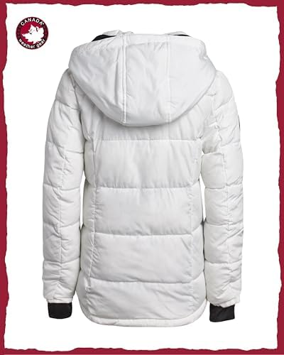 Canada Weather Gear Girls Winter Coat - Quilted Heavyweight Puffer Parka