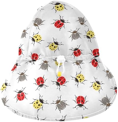 Pigsaly Beetle Ladybug Insects Toddler Sun Hat