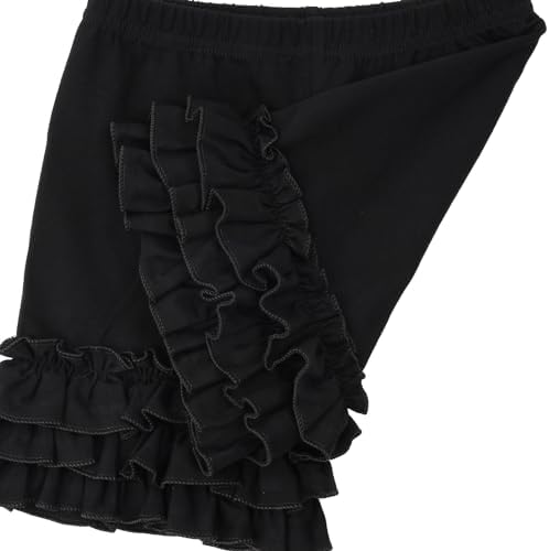 HOOLCHEAN Toddler Little Girls Cotton Icing Ruffles Shorts for Baby