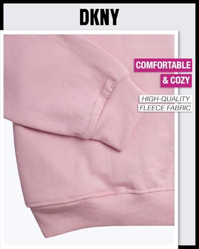 DKNY Girls Fleece Set Cozy Comfortable Outfit for Kids