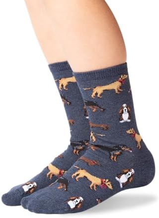 Hot Sox Kids Fun Animal Crew Socks - 1 Pair