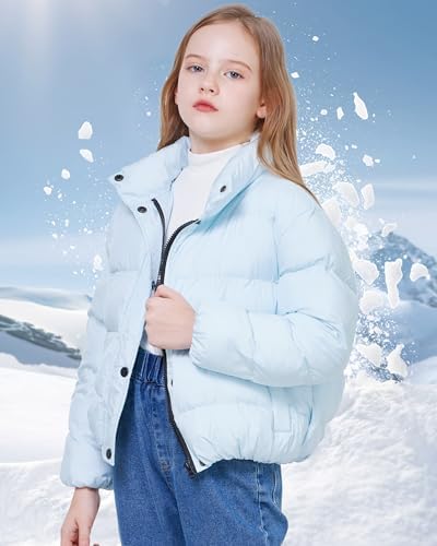 WULFUL Girls Winter Puffer Jacket Lightweight