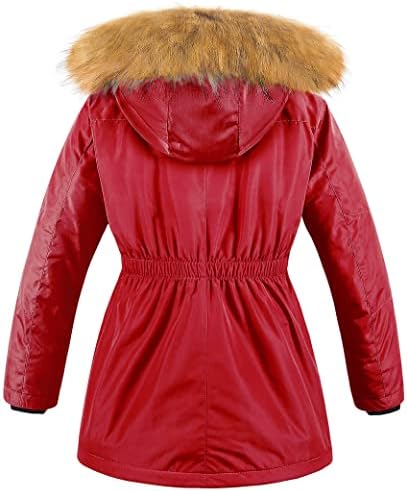 Warm Parka for Girls - winter accessories