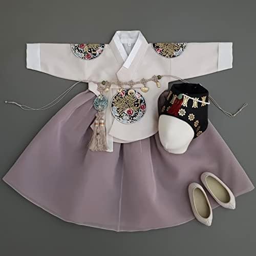 OJIN I Korean Baby Girl Hanbok for 100 Days