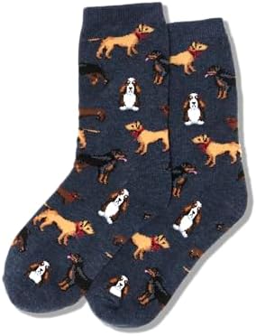Hot Sox Kids Fun Animal Crew Socks - 1 Pair