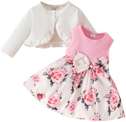 Chic Toddler Girls Cozy Outfit