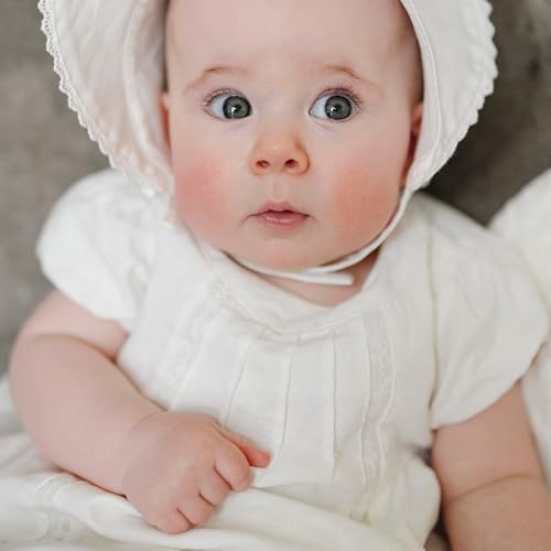Hope Henry Layette Baby Girl Woven Short Sleeve Dress