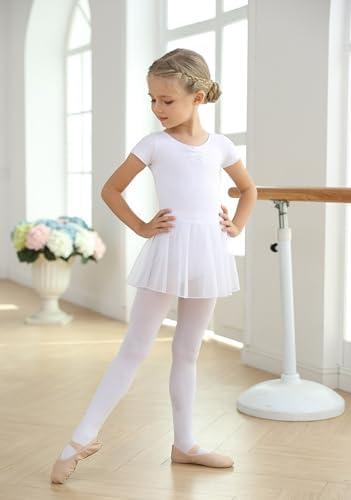 MdnMd Flattering Ballet Leotard for Toddler Girls