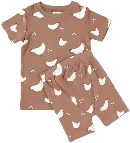 ERECATE Organic Pajamas for Babies - Soft Cozy for Little Ones