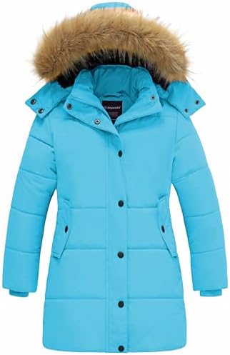 Fast fashion sizes Warm Waterproof Winter Jacket for Girls