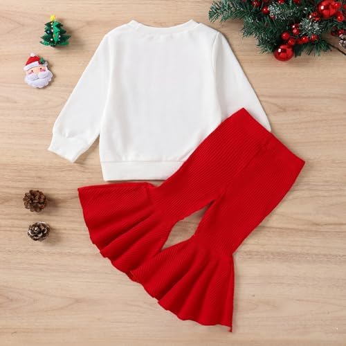 Toddler Christmas Outfit for Girls and Boys Set
