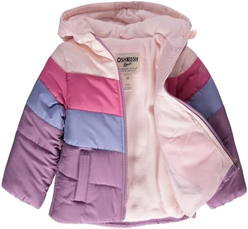 OshKosh BGosh Girls Perfect Colorblocked Heavyweight Jacket Coat