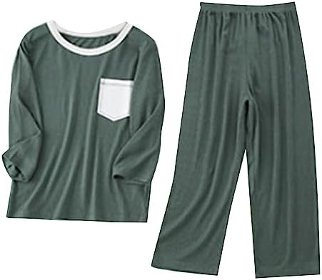 Premium Comfort Baby Pajama Set for Kids Crew Neck Pocket Shirts