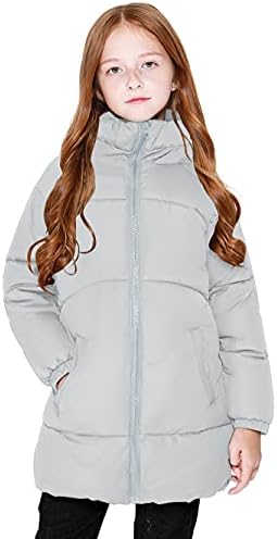 SOLOCOTE Girls Winter Coats Medium