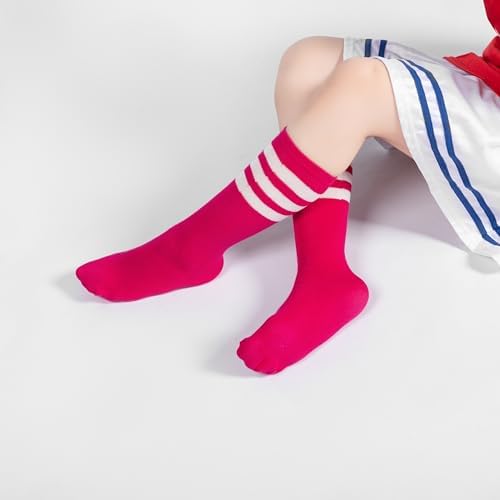 BONANGEL Kids Youth Soccer Socks Boys Girls Stretchy Warm
