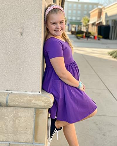 Stelle Girls Skater T-Shirt Dress for Toddler - Comfortable Stylish